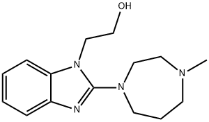 Emedastine EP Impurity C HCl Struktur