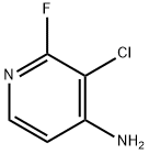 3-Chloro-2-fluoropyridin-4-amine Struktur