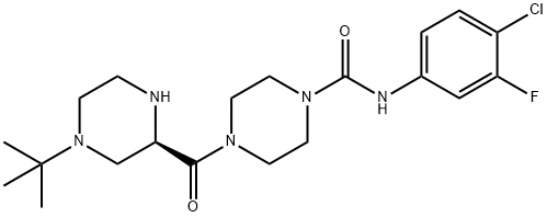 AZD2423 Struktur