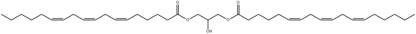 1,3-Di-γ-Linolenoyl-rac-glycerol Struktur