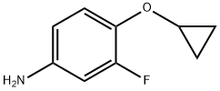 (1R)(2-BROMO-6-FLUOROPHENYL)CYCLOPROPYLMETHYLAMINE Struktur