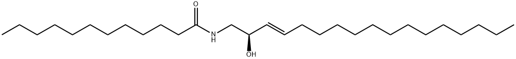 N-lauroyl-1-desoxyMethylsphingosine (M17:1/12:0) Struktur