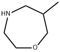 6-methyl-1,4-oxazepane Struktur