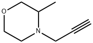 Morpholine, 3-methyl-4-(2-propyn-1-yl)- Struktur