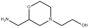 4-Morpholineethanol,2-(aminomethyl)- Struktur