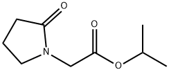 isopropyl 2-(2-oxopyrrolidin-1-yl)acetate Struktur