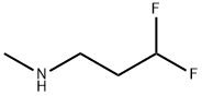 3,3-difluoro-N-methylpropan-1-amine HCl Struktur