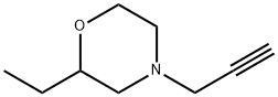 Morpholine,2-ethyl-4-(2-propyn-1-yl)- Struktur