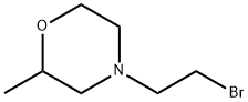 Morpholine, 4-(2-bromoethyl)-2-methyl- Struktur