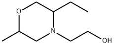 4-Morpholineethanol, 5-ethyl-2-methyl- Struktur