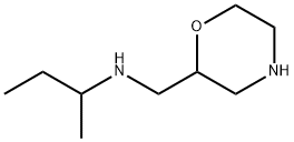 2-Morpholinemethanamine,N-(1-methylpropyl)- Struktur