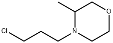 Morpholine,4-(3-chloropropyl)-3-methyl- Struktur