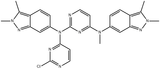 Pazopanib Related Compound 3 Struktur