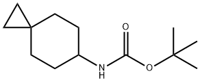 tert-butyl spiro[2.5]octan-6-ylcarbamate Struktur