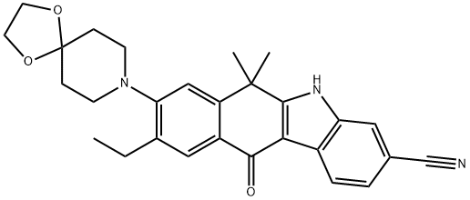 Alectinib Impurity 10 Struktur