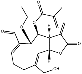 9-O-Ethyldeacetylorientalide Struktur