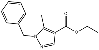 JR-13590, Ethyl 1-benzyl-5-methyl-1H-pyrazole-4-carboxylate Struktur