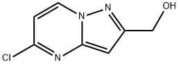 (5-chloropyrazolo[1,5-a]pyrimidin-2-yl)methanol Struktur