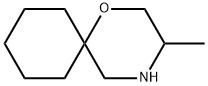 1-Oxa-4-azaspiro[5.5]undecane, 3-methyl- Struktur