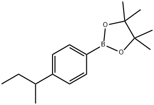 4-sec-Butylphenylboronic acid pinacol ester Struktur