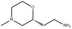 2-Morpholineethanamine, 4-methyl-, (2R)- Struktur