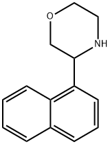 Morpholine,3-(1-naphthalenyl)- Struktur