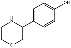 Phenol, 4-(3-morpholinyl)- Struktur