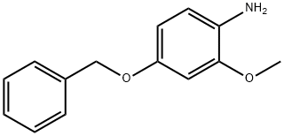 Benzenamine, 2-methoxy-4-(phenylmethoxy)- Struktur