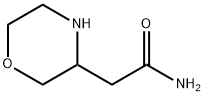 3-Morpholineacetamide Struktur