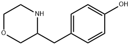 Phenol, 4-(3-morpholinylmethyl)- Struktur