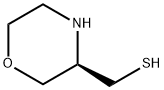 3-Morpholinemethanethiol, (3R)- Struktur