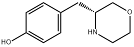 Phenol, 4-[(3R)-3-morpholinylmethyl]- Struktur