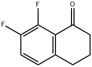 7,8-Difluoro-3,4-dihydro-1(2H)-naphthalenone Struktur