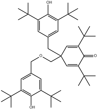 2,5-Cyclohexadien-1-one, 4-[[[3,5-bis(1,1-dimethylethyl)-4-hydroxyphenyl]methoxy]methyl]-4-[[3,5-bis(1,1-dimethylethyl)-4-hydroxyphenyl]methyl]-2,6-bis(1,1-dimethylethyl)-