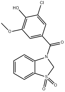 Dotinurad Impurity 14 Struktur