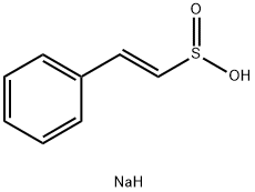 Ethenesulfinic acid, 2-phenyl-, sodium salt (1:1), (1E)- Struktur