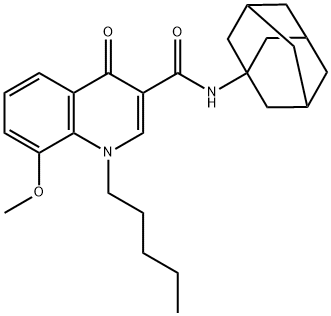 4-Quinolone-3-Carboxamide CB2 Ligand Struktur