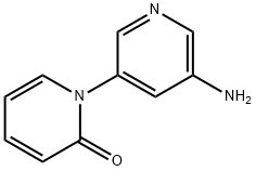 3-Amino-5-(1H-pyridin-2-one)pyridine Struktur