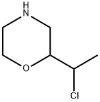 Morpholine, 2-(1-chloroethyl)- Struktur