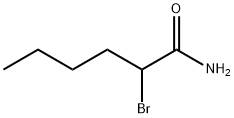 2-bromohexanamide Struktur