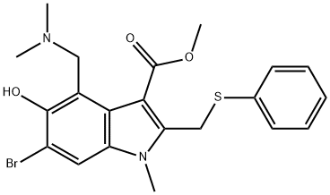 Arbidol Impurity 14 Struktur