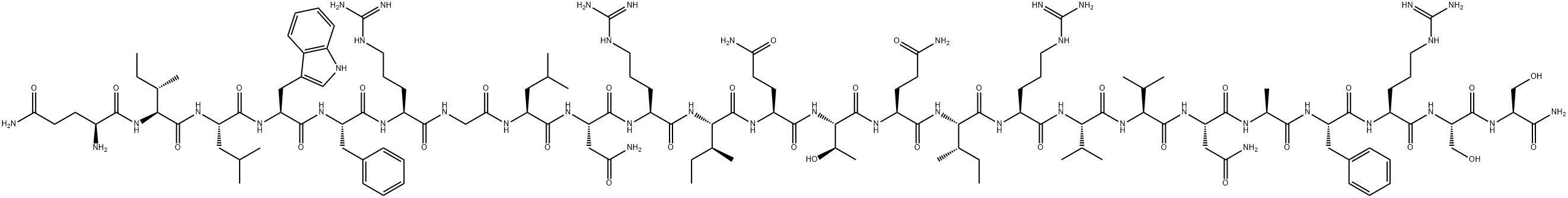 peptide C24W Struktur