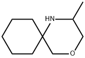 4-Oxa-1-azaspiro[5.5]undecane, 2-methyl- Struktur