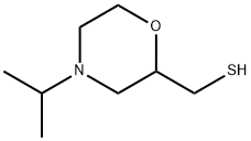 2-Morpholinemethanethiol,4-(1-methylethyl)- Struktur