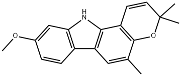 O-Methylmurrayamine A Struktur