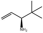 (S)-4,4-dimethylpent-1-en-3-amine Struktur