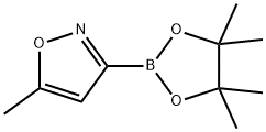 5-Methylisoxazole-3-boronic Acid Pinacol Ester Struktur