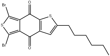 4,5,10,11-Tetra-n-octyl-anthra[2,1:b ,6,5:b' ]dithiophene Struktur