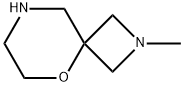 5-Oxa-2,8-diazaspiro[3.5]nonane,2-methyl- Struktur