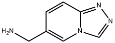 {[1,2,4]triazolo[4,3-a]pyridin-6-yl}methanamine Struktur